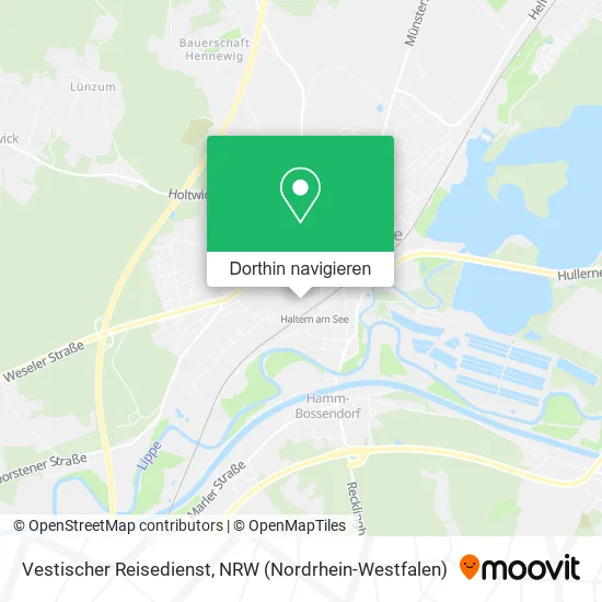 Vestischer Reisedienst Karte