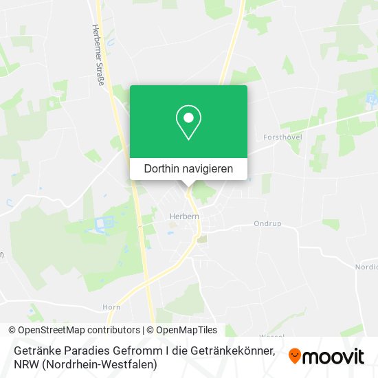 Getränke Paradies Gefromm I die Getränkekönner Karte