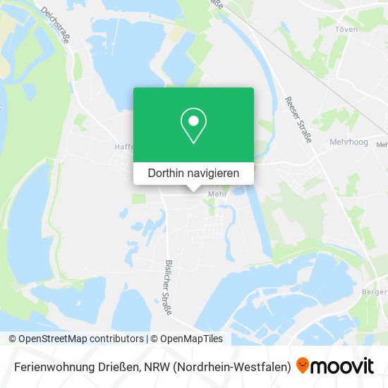 Ferienwohnung Drießen Karte