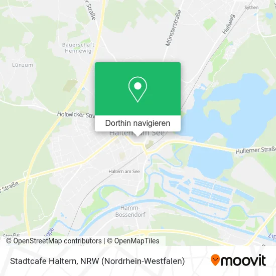 Stadtcafe Haltern Karte