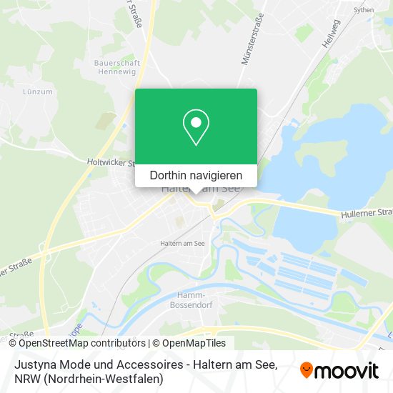 Justyna Mode und Accessoires - Haltern am See Karte