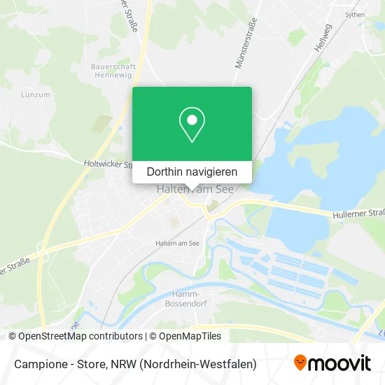 Campione - Store Karte