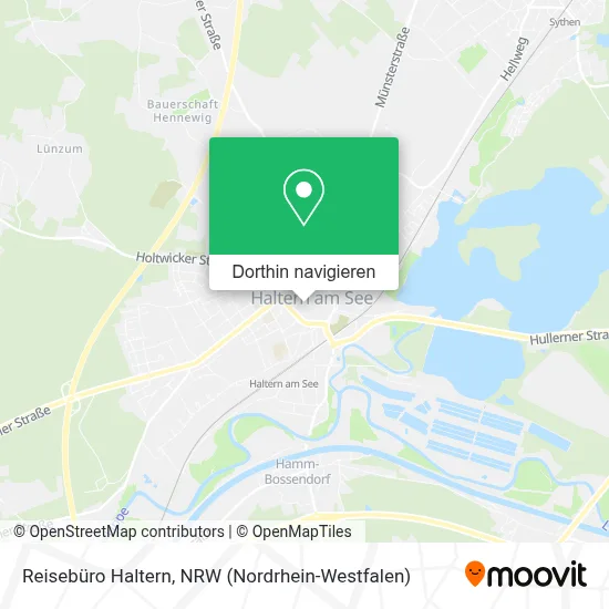 Reisebüro Haltern Karte