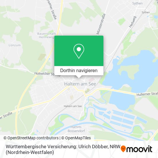 Württembergische Versicherung: Ulrich Döbber Karte
