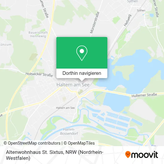 Altenwohnhaus St. Sixtus Karte