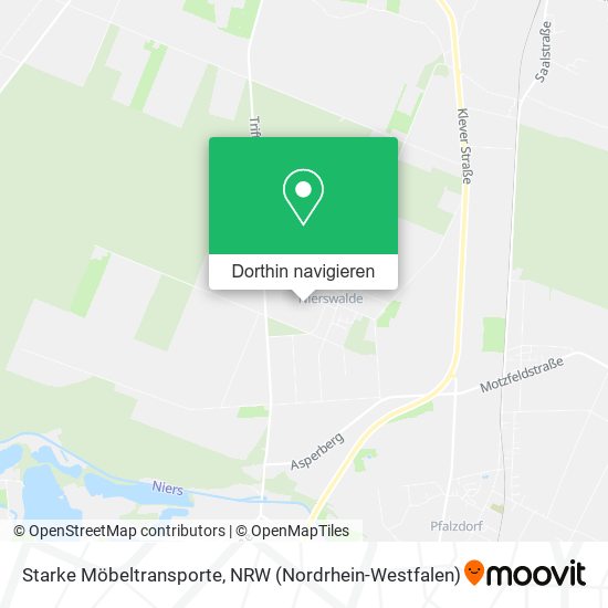 Starke Möbeltransporte Karte