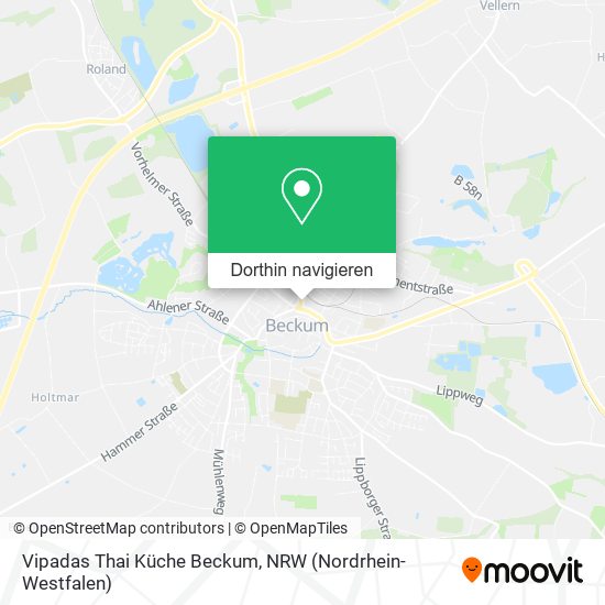Vipadas Thai Küche Beckum Karte