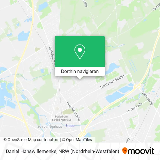 Daniel Hanswillemenke Karte