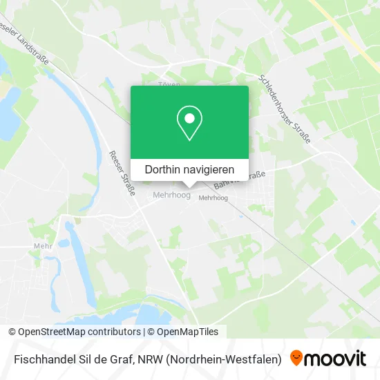 Fischhandel Sil de Graf Karte