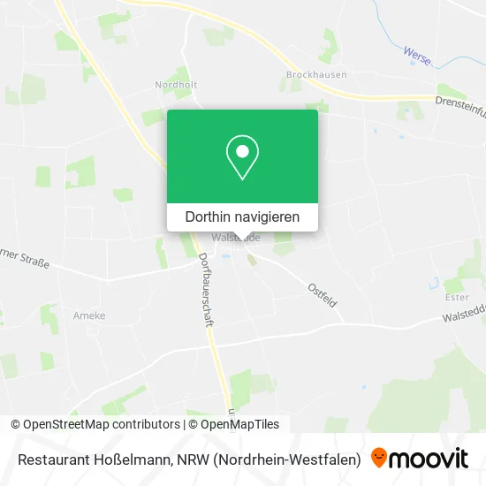 Restaurant Hoßelmann Karte