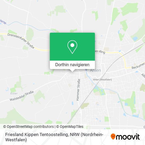 Friesland Kippen Tentoostelling Karte