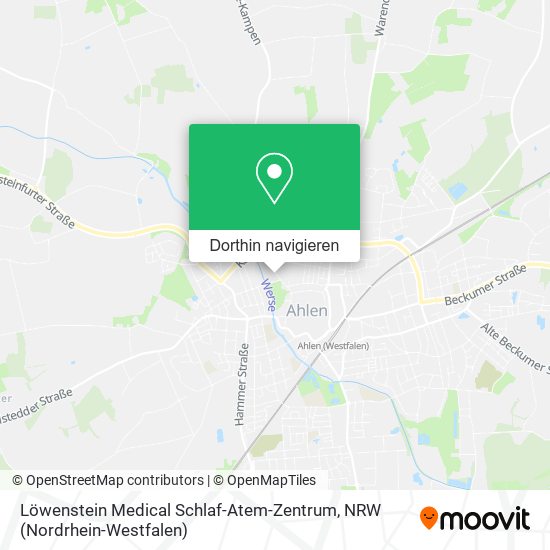 Löwenstein Medical Schlaf-Atem-Zentrum Karte