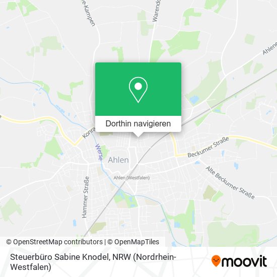 Steuerbüro Sabine Knodel Karte