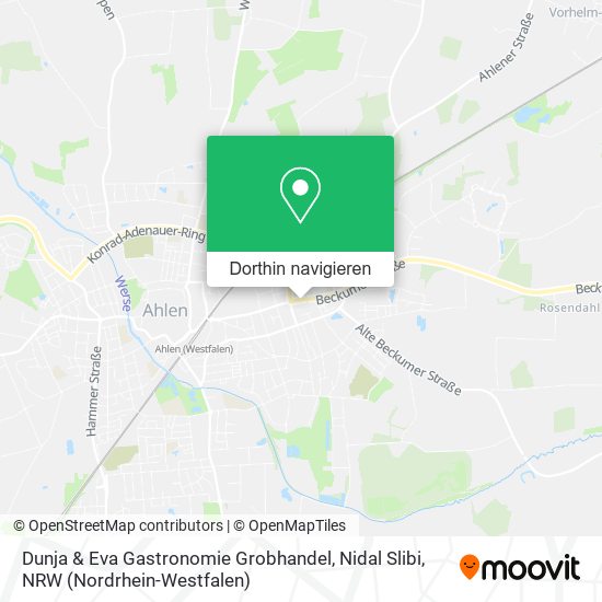 Dunja & Eva Gastronomie Grobhandel, Nidal Slibi Karte