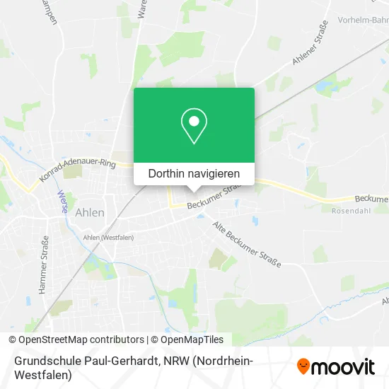 Grundschule Paul-Gerhardt Karte