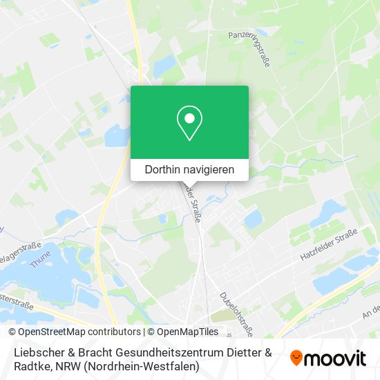 Liebscher & Bracht Gesundheitszentrum Dietter & Radtke Karte
