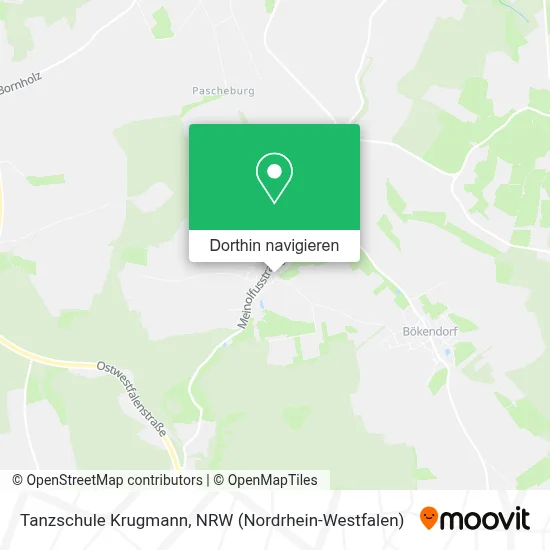 Tanzschule Krugmann Karte