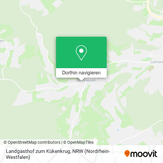 Landgasthof zum Kükenkrug Karte