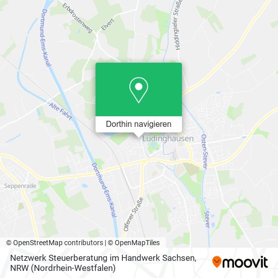 Netzwerk Steuerberatung im Handwerk Sachsen Karte