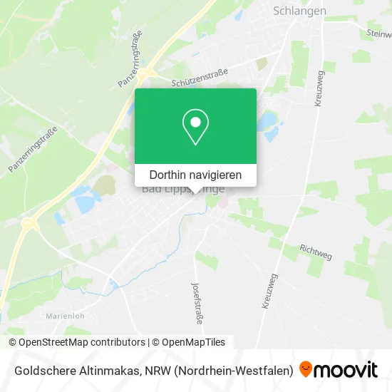 Goldschere Altinmakas Karte