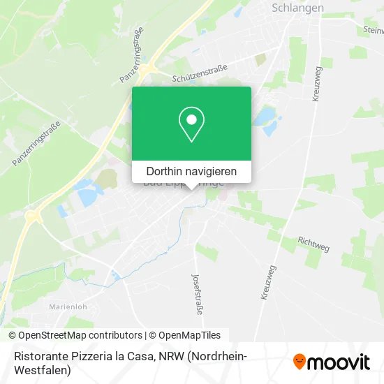 Ristorante Pizzeria la Casa Karte