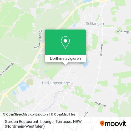 Garden Restaurant. Lounge. Terrasse Karte