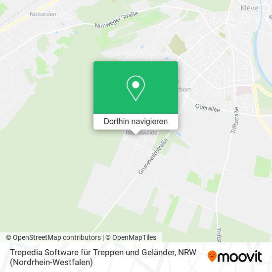 Trepedia Software für Treppen und Geländer Karte
