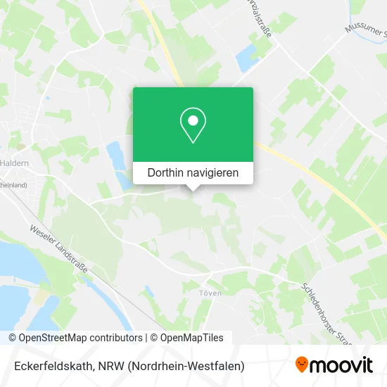 Eckerfeldskath Karte