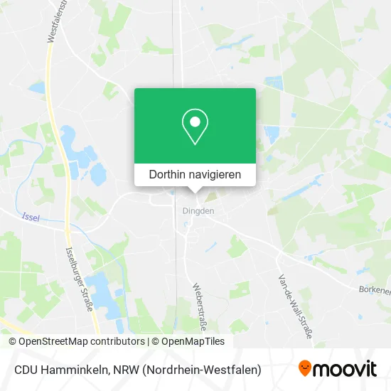 CDU Hamminkeln Karte
