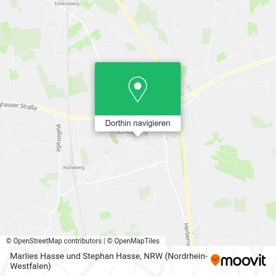 Marlies Hasse und Stephan Hasse Karte