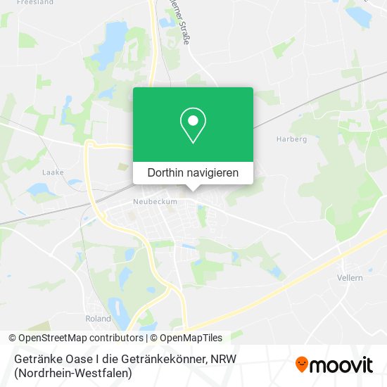 Getränke Oase I die Getränkekönner Karte