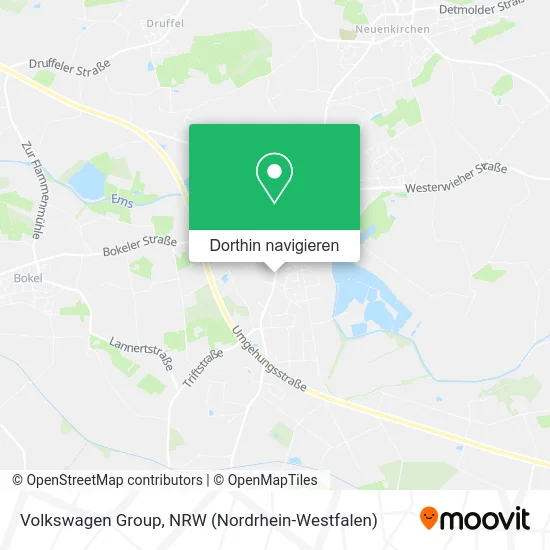 Volkswagen Group Karte