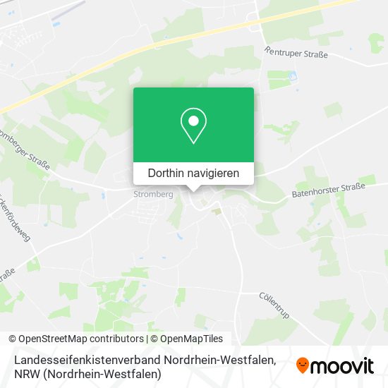 Landesseifenkistenverband Nordrhein-Westfalen Karte