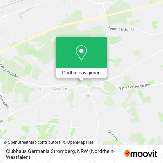 Clubhaus Germania Stromberg Karte