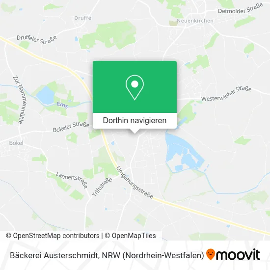 Bäckerei Austerschmidt Karte