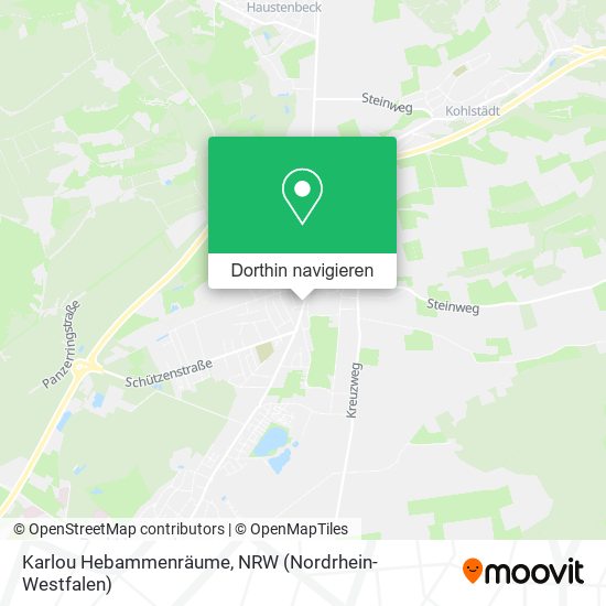 Karlou Hebammenräume Karte
