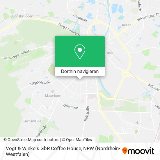 Vogt & Winkels GbR Coffee House Karte