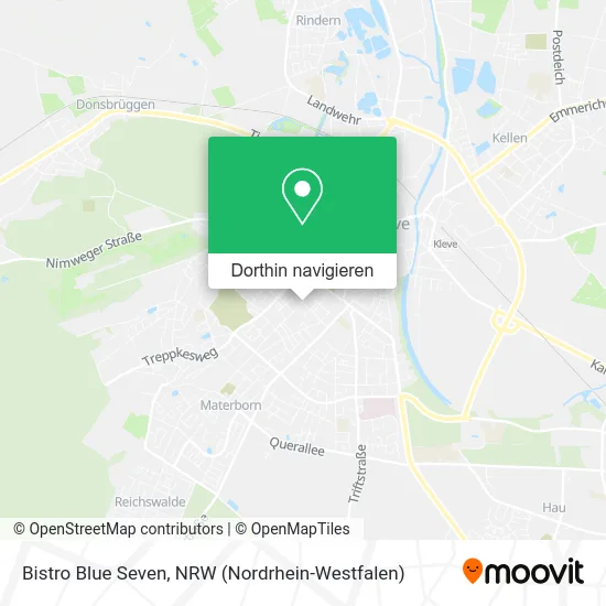 Bistro Blue Seven Karte