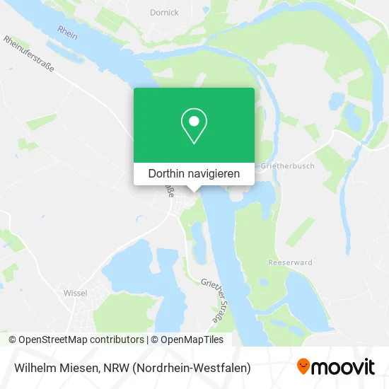 Wilhelm Miesen Karte