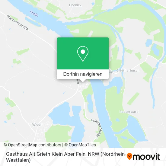 Gasthaus Alt Grieth Klein Aber Fein Karte