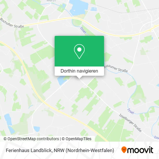 Ferienhaus Landblick Karte