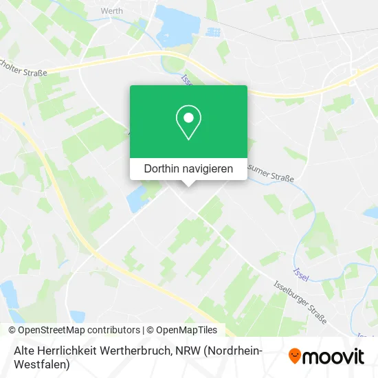 Alte Herrlichkeit Wertherbruch Karte