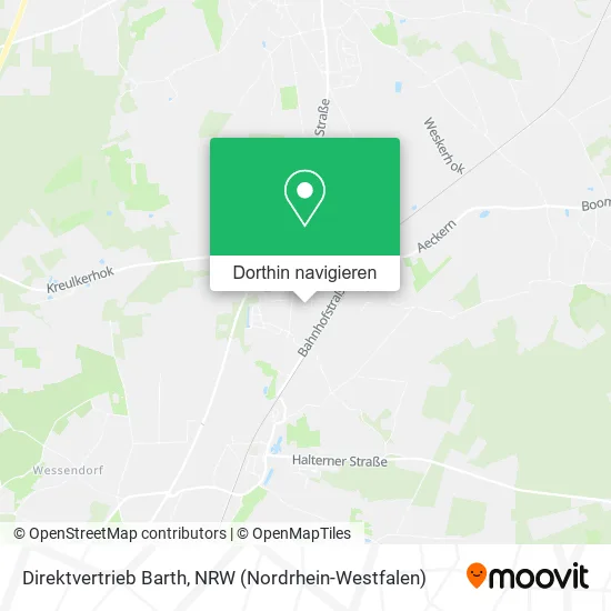 Direktvertrieb Barth Karte