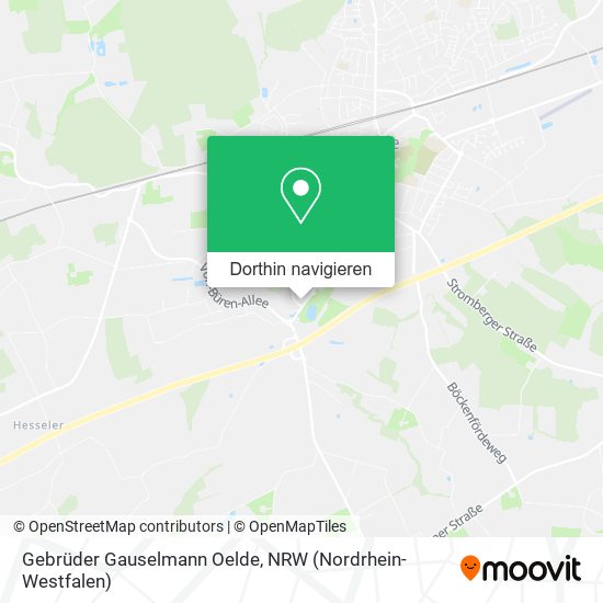 Gebrüder Gauselmann Oelde Karte