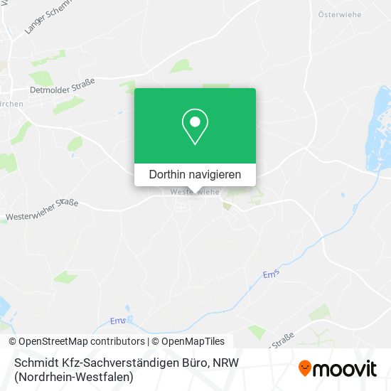 Schmidt Kfz-Sachverständigen Büro Karte