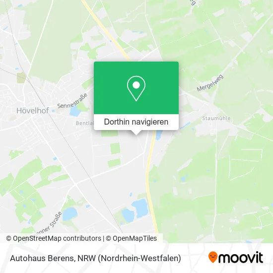 Autohaus Berens Karte