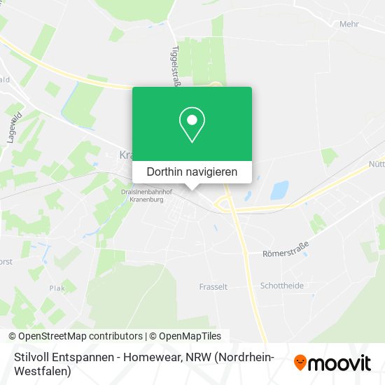 Stilvoll Entspannen - Homewear Karte