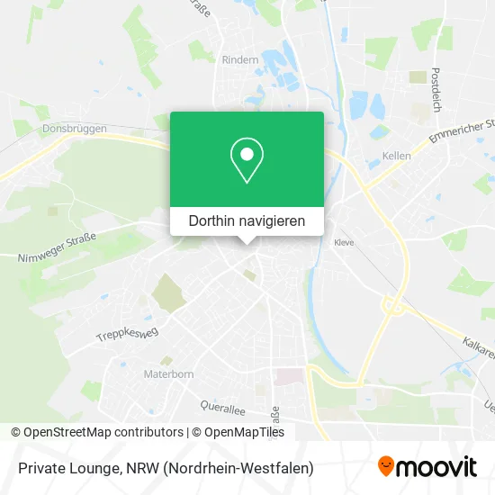 Private Lounge Karte