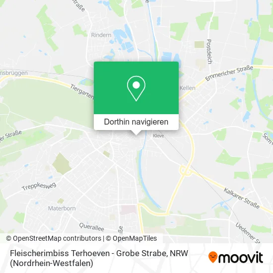 Fleischerimbiss Terhoeven - Grobe Strabe Karte