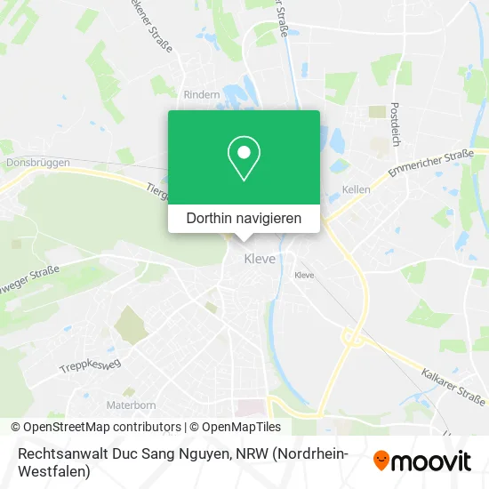 Rechtsanwalt Duc Sang Nguyen Karte